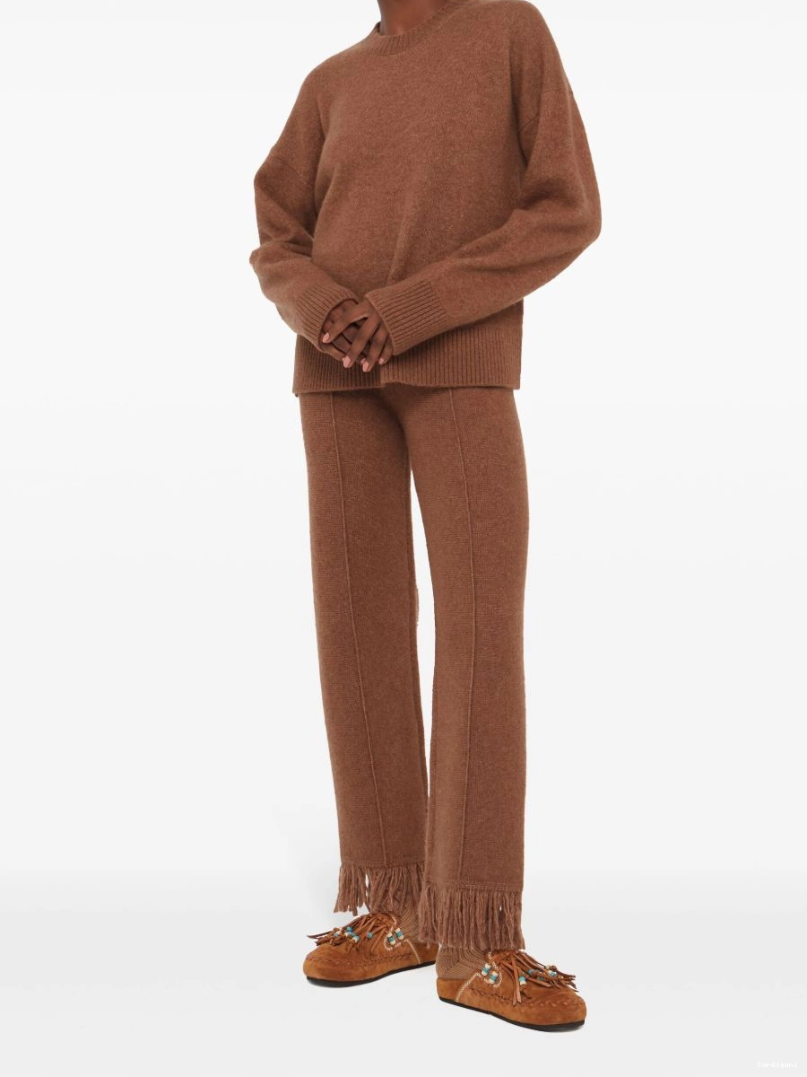 Cheap Alanui jumper cashmere-blend Women ribbed-edge 0730